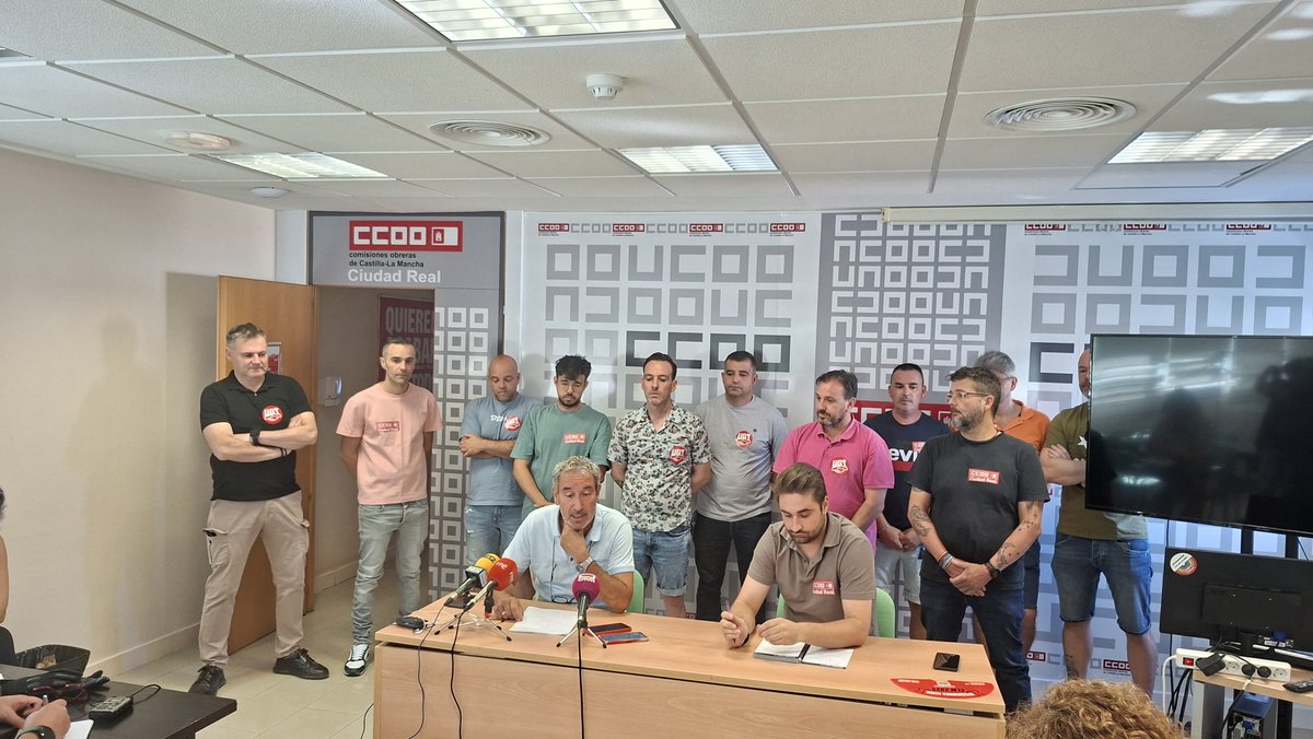 CCOO CLM #PrimerSindicato (@ccooclm) on Twitter photo 📢El sector del Metal de #CiudadReal irá a la movilización y a la #huelga en otoño
✔️Esto pasará si no hay avances en el convenio colectivo
#CCOOseMueve 📢El sector del Metal de #CiudadReal irá a la movilización y a la #huelga en otoño
✔️Esto pasará si no hay avances en el convenio colectivo
#CCOOseMueve