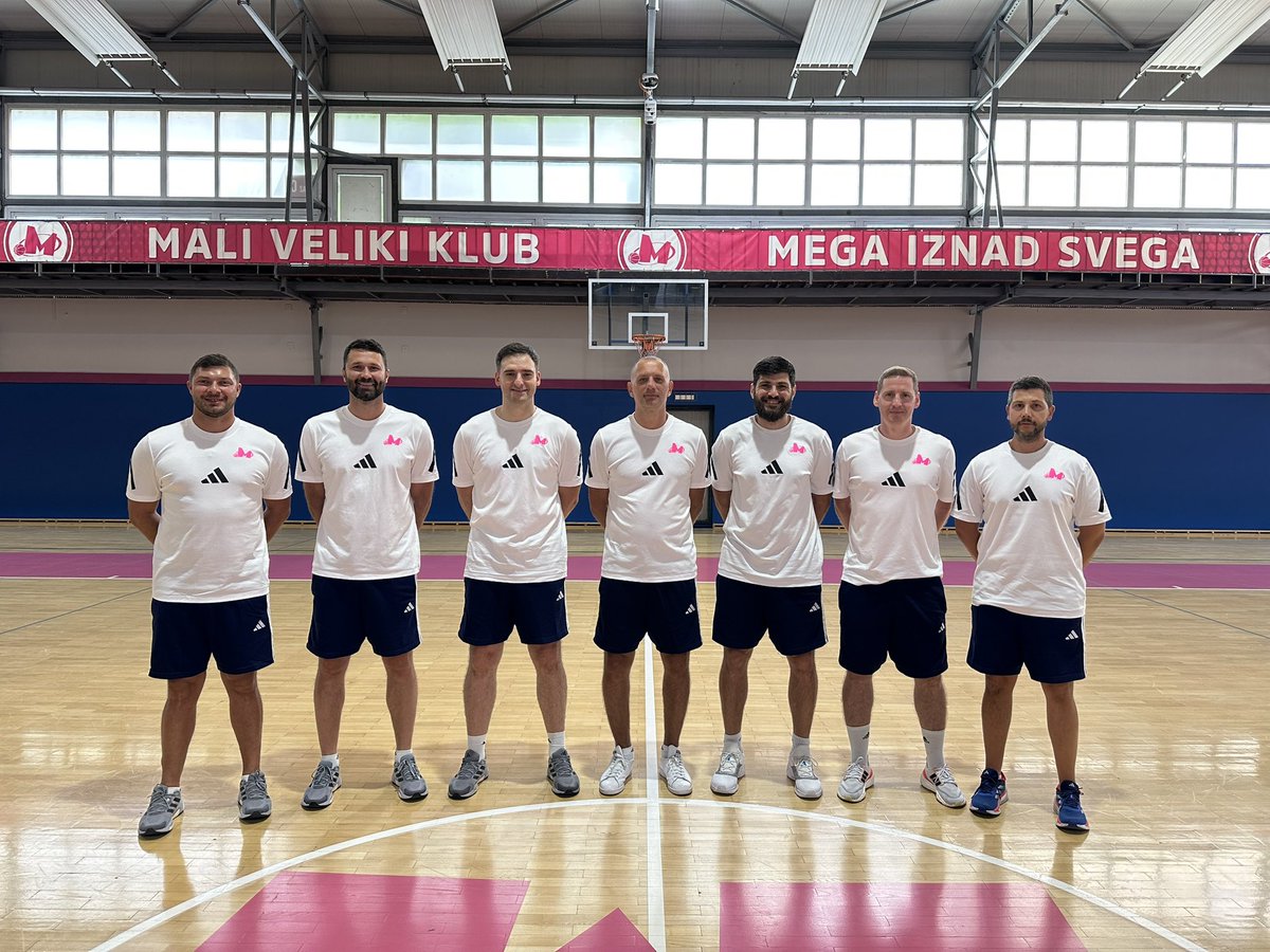 KKMegaBasket's tweet image. Mega Superbet has started preparations for the 2025/26 season 🙌🏻🔥
—
Košarkaši Mega Superbet-a tradicionalno su prvi započeli pripreme za sezonu 2025/26. 🫡
bcmegabasket.net/2025/07/28/meg…