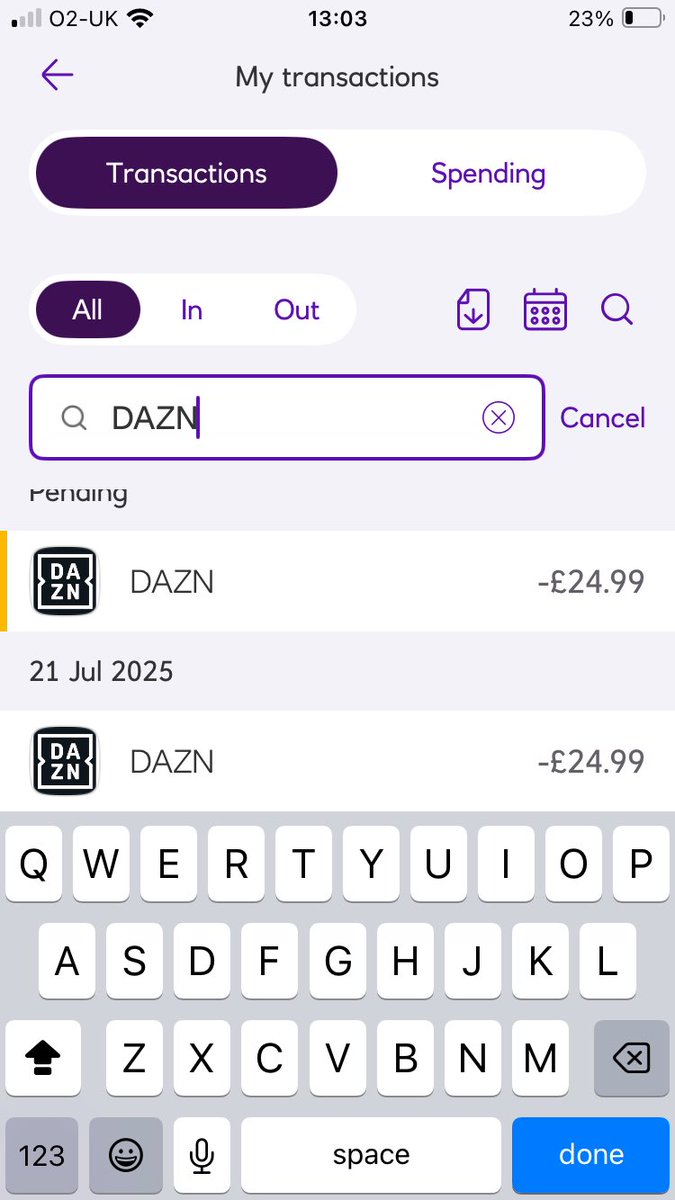 Berbafaz's tweet image. good to see @DAZNBoxing stealth charging people again after i bought the USYK fight - didn&apos;t sign up to £24.99 every 7 days
