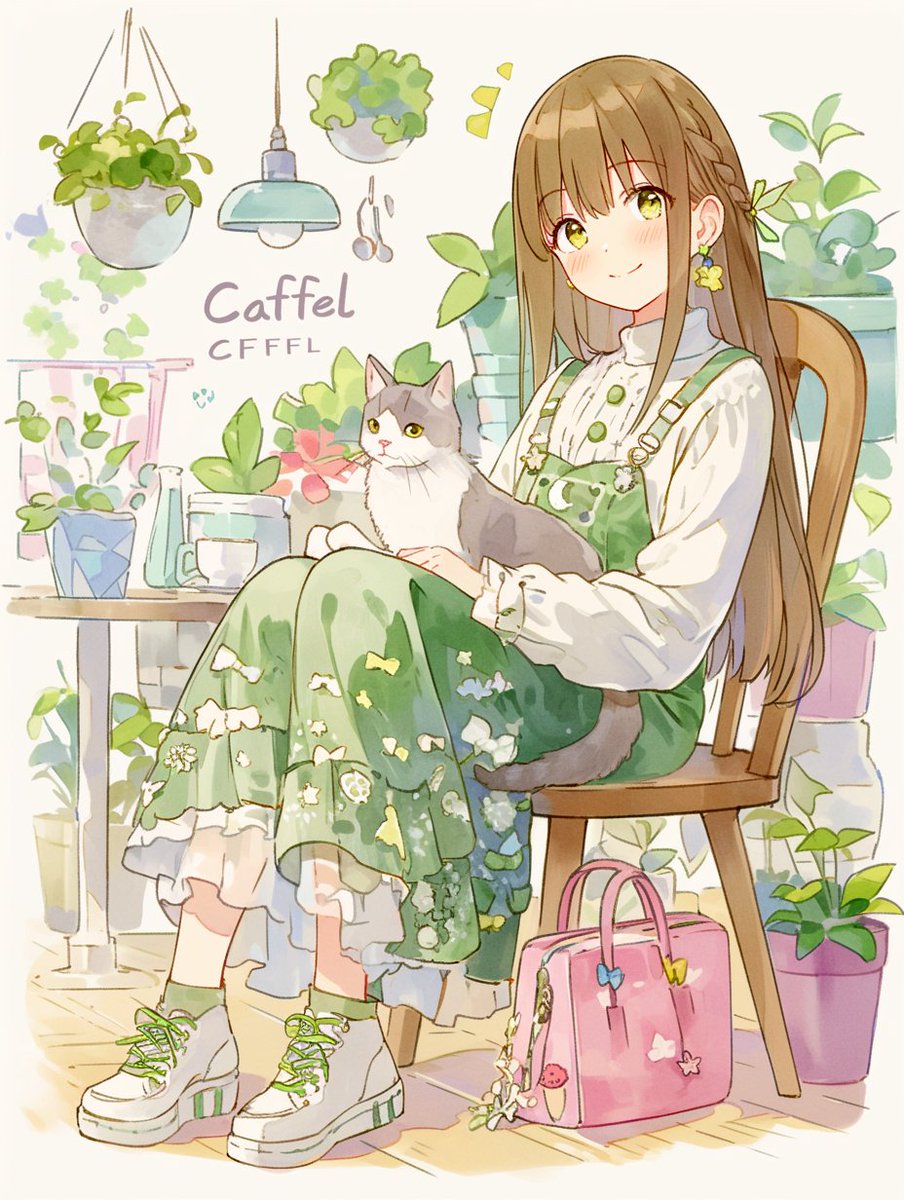 chocola_palette's tweet image. 『ほっこりタイム』
～グリーンカフェ～

本日も、ゆったりとお過ごしくださいね☆