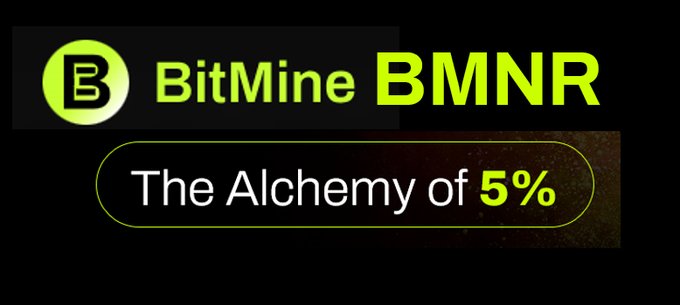 BitMine BMNR - The Alchemy of 5% logo