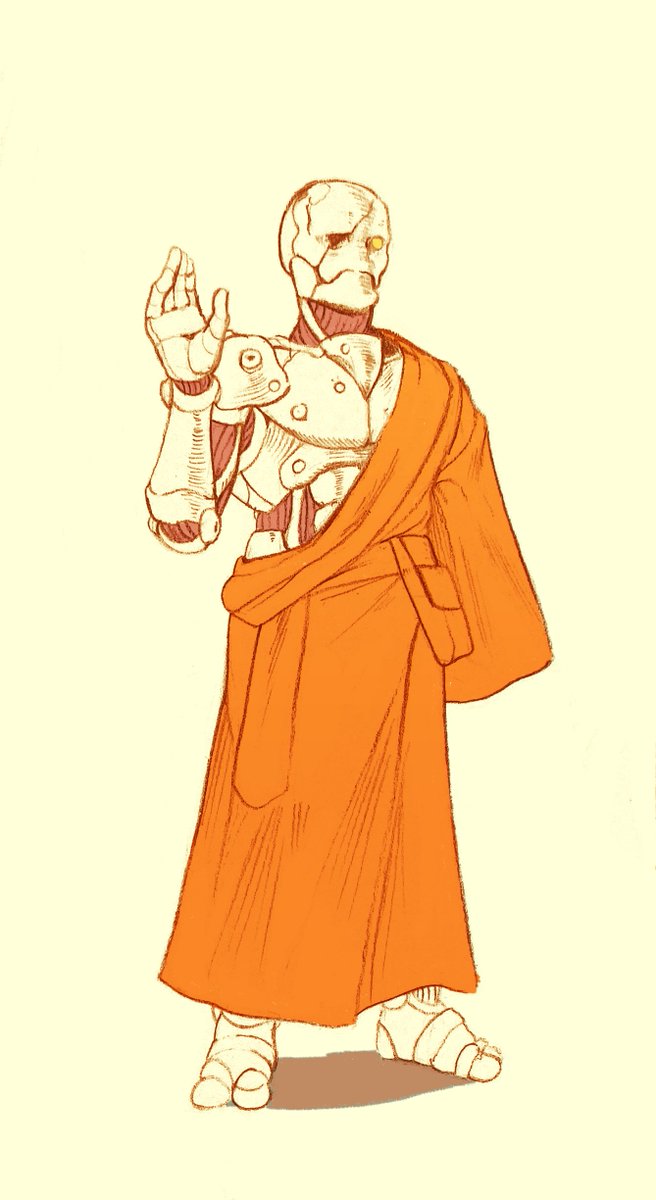 ticosanchezz's tweet image. warforged monk
