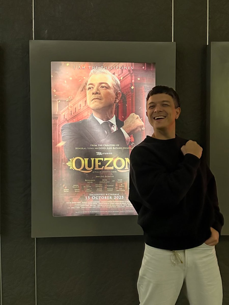 haynako_gg's tweet image. 📸 by his queen @janinegutierrez 🥹  his very supportive baba 🫠

#echonine 
#JerichoRosales
#QuezonMovie