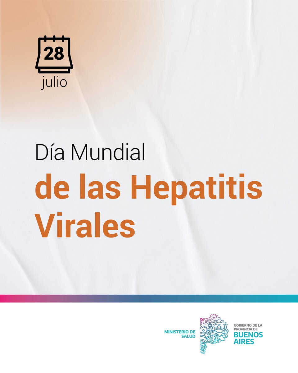 SaludBAP's tweet photo. Las hepatitis virales son infecciones producidas por virus que afectan al hígado y pueden generar daños hepáticos a futuro.

💉 Tenemos derecho a acceder de forma gratuita a las vacunas de las Hepatitis A y B y al tratamiento para curar la Hepatitis C: https://t.co/hgBJGXUD2y https://t.co/dKNNjOfkwT