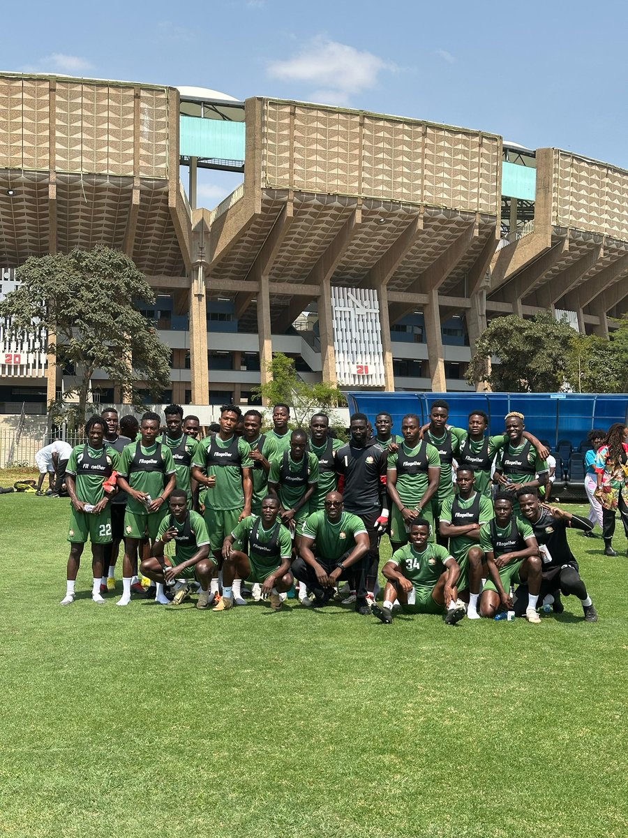 Thee_N13's tweet image. Kenya vs DR Congo. Kasarani. Sunday 3PM.
A full house. A nation watching. CHAN 2024 kicks off with our boys front and center.
#RoarForStars #AfricaIsComingHome