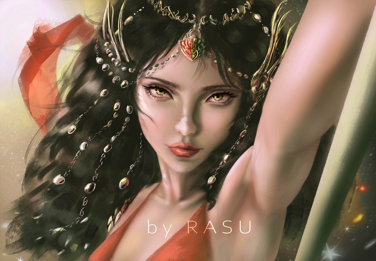 KajuRasu's tweet image. Nirvana 

#digitalart #painting