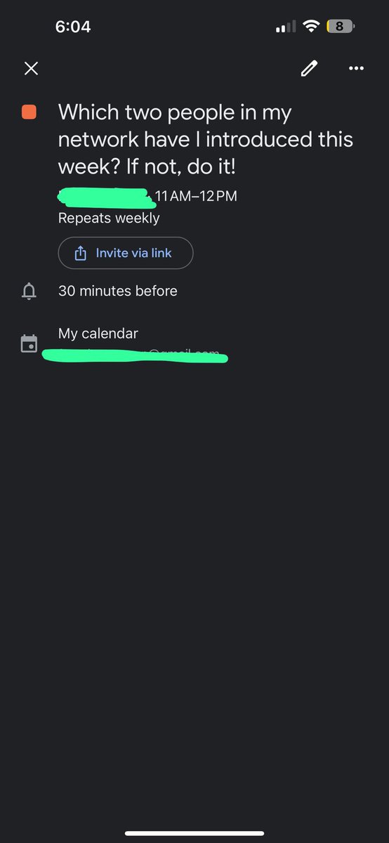 funmioyatogun's tweet image. I don’t always have people to introduce but it has become routine for me to think about how two people in my network may benefit from each other.
Done two intros this week and the Sun isn’t up yet on a Monday 🥳
