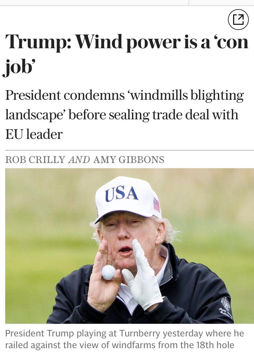 ReformDaily_'s tweet image. 💨 Trump is right - wind power is a con job, states Richard Tice

“It’s very expensive &amp;amp; blights the landscape. We in Reform UK will stop this rip-off!” 

#NetZeroScam #ReformUK

digitaleditions.telegraph.co.uk/data/2139/read…