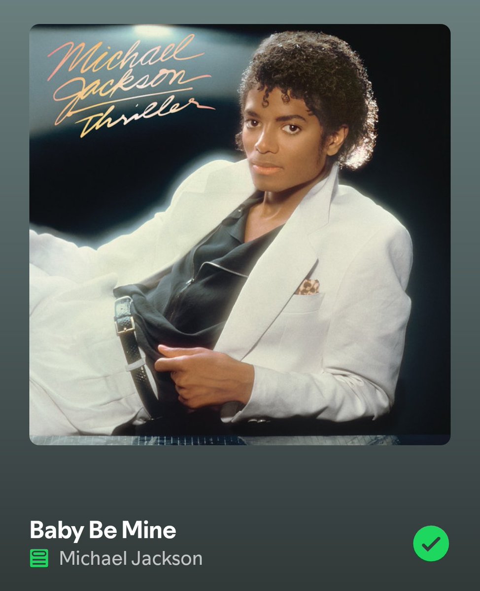 sodjthe3rd's tweet image. always surprises me that this is the second least streamed song on Thriller, deserves the same love the Thriller-Billie Jean run gets. Best track on the album too