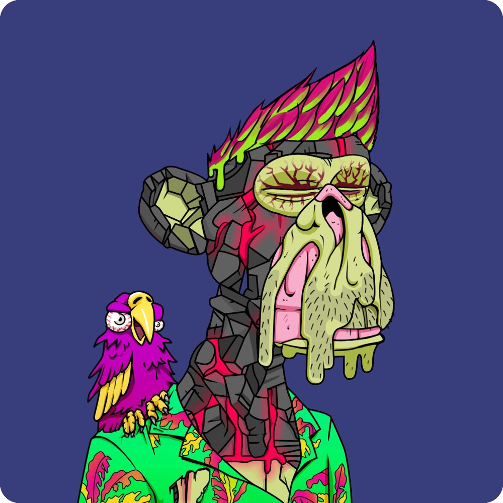 LocalFloridaApe's tweet image. GM Family! Happy Mutant Monday 🍌🧪