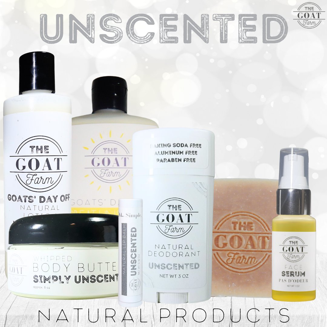 TheGOATFarmLLC's tweet image. Sensitive to scents? We have you covered. Check out our natural, unscented skincare products that are a healthy skincare alternative for babies, toddlers &amp;amp; those with sensitive skin or who are sensitive to scents, as well as those who suffer from various forms of dermatitis:

🤍…