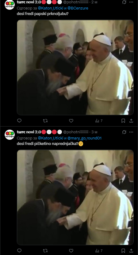 Katon_Uticki's tweet image. Ахахахахахахха опет се детонирао усташа ахаххахаах јебо сам му поглавника
