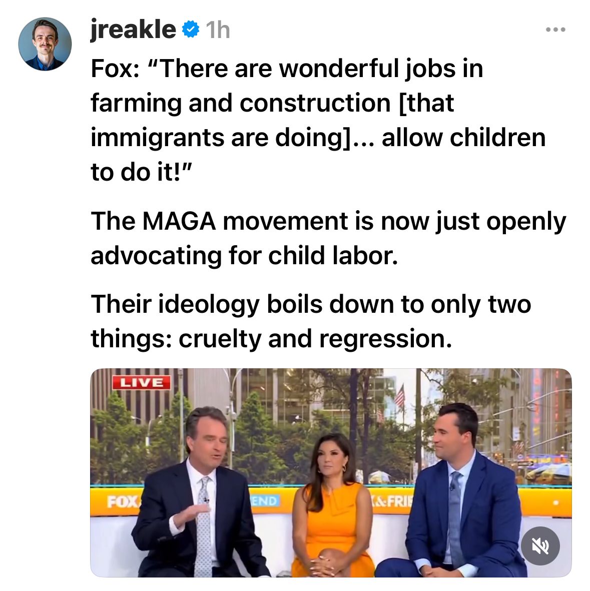 mcleod's tweet image. Republicans. Don’t. Care. About. You.
Tax cuts for the rich, though. Welcome to the oligarchy, MAGA. You voted for this...
@GOP #GOP #maga #republicans @TheDemocrats @TheDemCoalition #democrats #FAFO