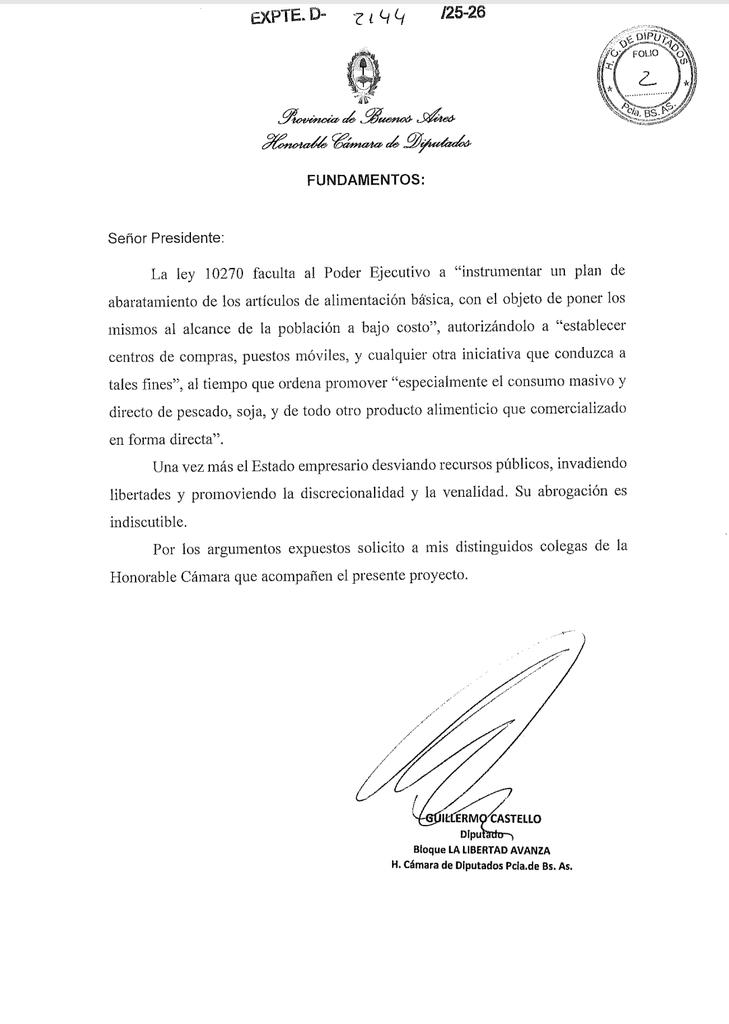 grcastello's tweet image. #22
Una ley le permite al Gobernador hacer un “plan de abaratamiento de artículos de primera necesidad”.
Para eso puede instalar centros de compra en cualquier lado.
Te gusta el Estado empresario?
Gastando tu dinero para fundir tu almacén o tu verdulería?
Proponemos derogarla.