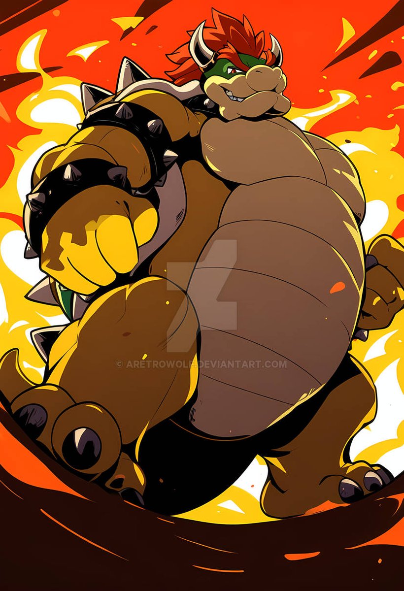 Bowser Propaganda (@bowserpropa) on Twitter photo By: aretrowolf on Deviantart By: aretrowolf on Deviantart