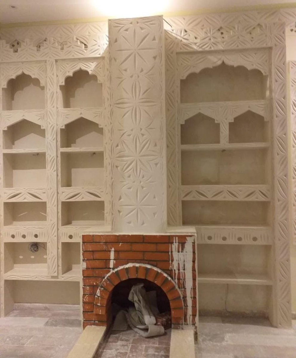 saaf_heritage's tweet photo. نقوم في سعف للتراث بعمل مشبات ودواليب جبسية https://t.co/X27d19gzt0