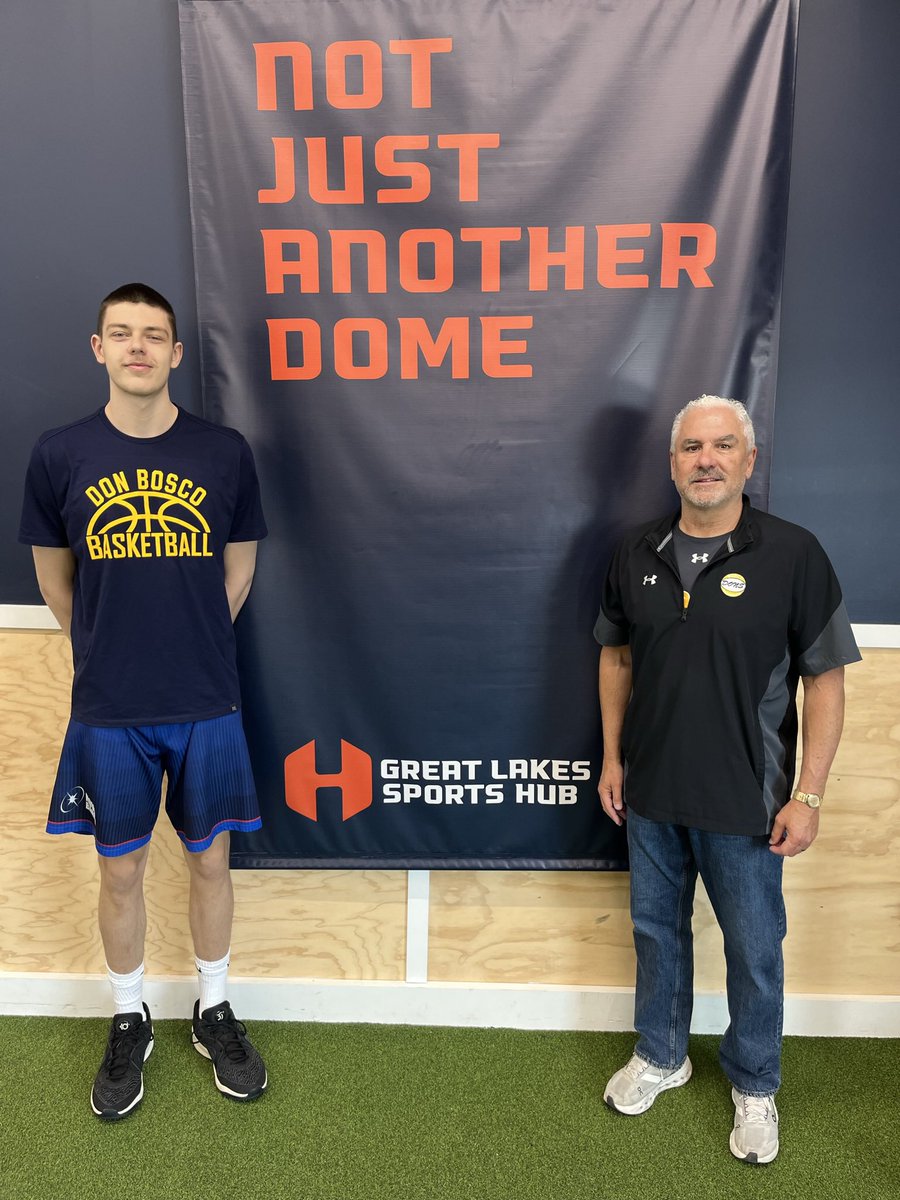 Congratulations to our guy Andrej Ajimovic on signing with Indiana University! Andrej did a great job this spring  and put himself in a great position to be recruited  by showing his high ceiling @ 6’11/225lbs and 7’1 wingspan for the next level!
Boscofam