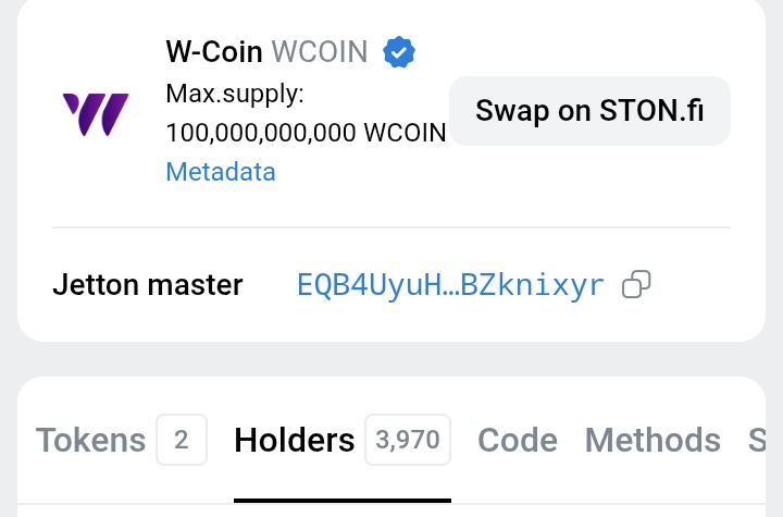 Tech_SalmanKhan's tweet image. Now 3970 @wcoin_io Airdrop $WCOIN holders
Check your wallets time to time😊