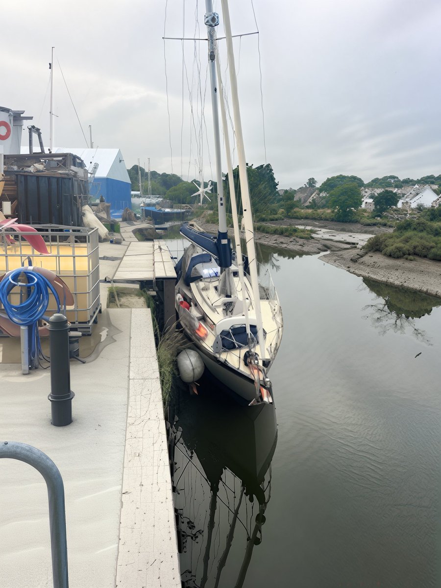 A lovely testimonial from a boat owner who set off from the yard this summer on his boat Kiome of Sark. All the best on your adventures Rob!
