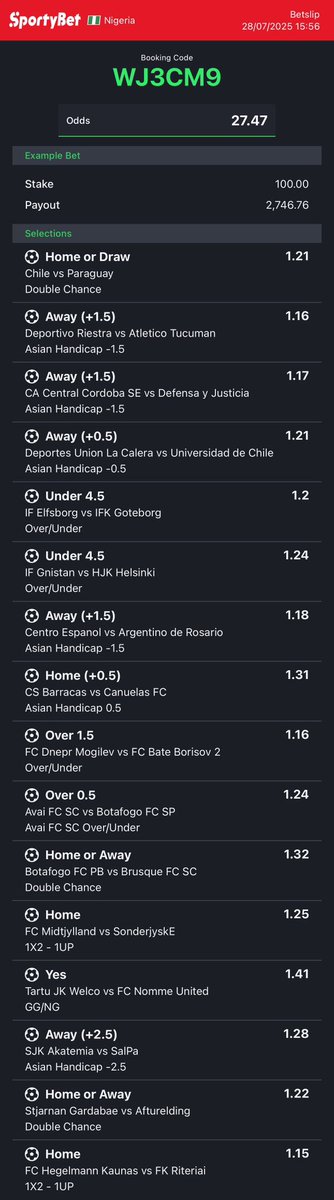 BetExpwin's tweet image. 30 ODDS FAM 👀✌️

WJ3CM9

Bet and win 🔥🔥🔥