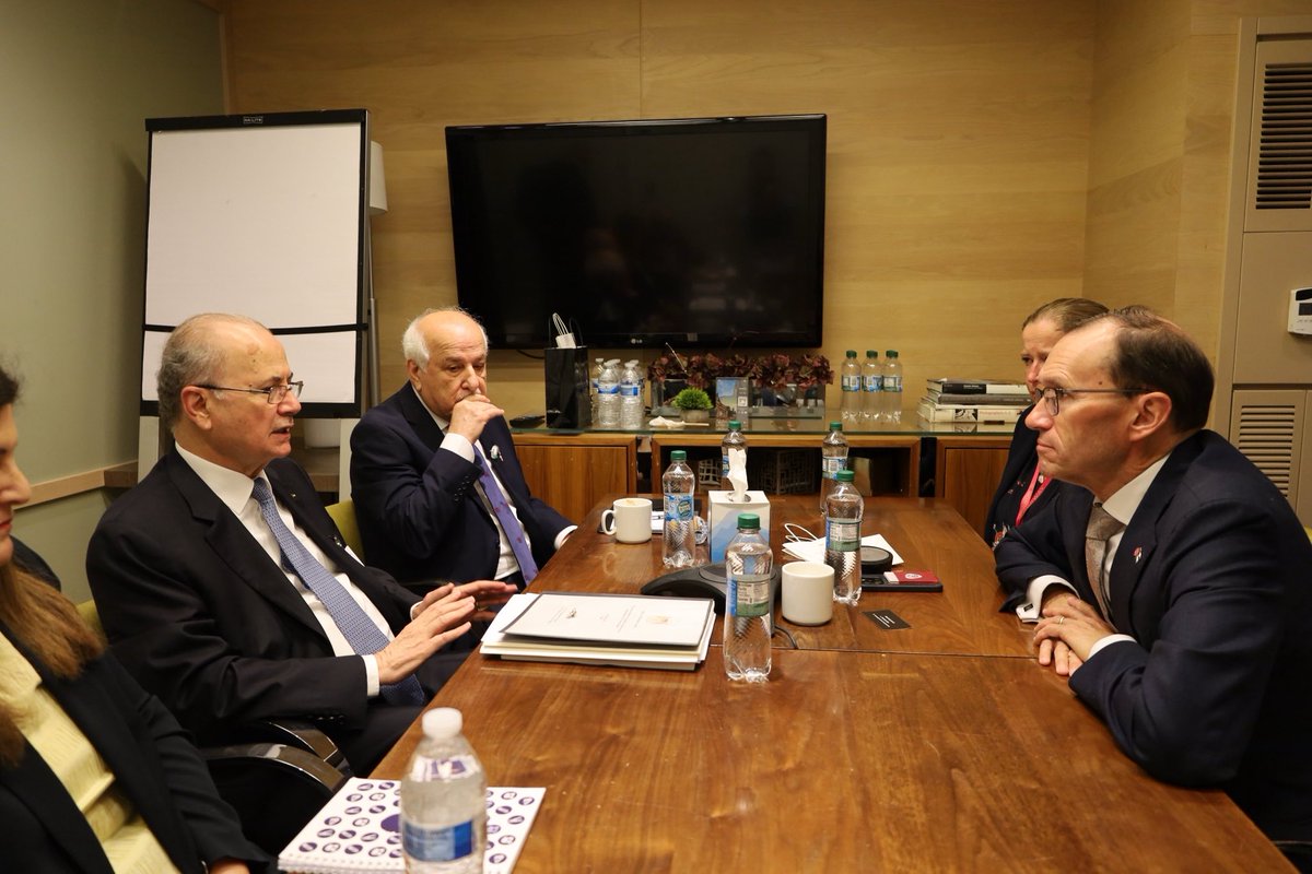 We are with Palestine for the long haul.

Today, I announce that 🇳🇴 is increasing our budget support to Palestine. When a population is denied their basic services, the international community must take action.

Statement: regjeringen.no/en/aktuelt/nor…