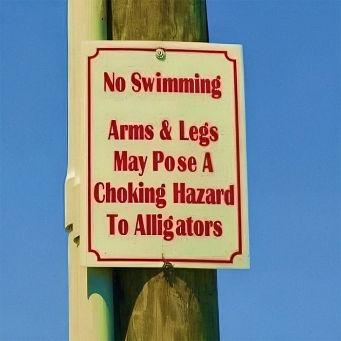 New signs are going up around Alligator Alcatraz to satisfy all the environmentalists