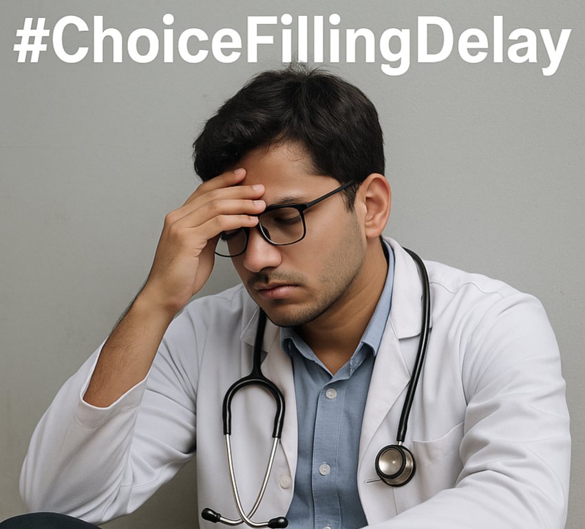 Dr Bharat Pareek (@drbharatpareek8) on Twitter photo Rajasthan is already facing a shortage of doctors,and now #RAJMO2024 choice filling is being delayed unnecessarily. This delay only worsens the healthcare crisis. Authorities must act immediately!
<a href="/RajCMO/">CMO Rajasthan</a> <a href="/BhajanlalBjp/">Bhajanlal Sharma</a> <a href="/GajendraKhimsar/">Gajendra Singh Khimsar</a> <a href="/UDF_BHARAT/">UNITED DOCTORS FRONT (UDF)</a>
#ChoiceFillingDelay
<a href="/ANI/">ANI</a> Rajasthan is already facing a shortage of doctors,and now #RAJMO2024 choice filling is being delayed unnecessarily. This delay only worsens the healthcare crisis. Authorities must act immediately!
<a href="/RajCMO/">CMO Rajasthan</a> <a href="/BhajanlalBjp/">Bhajanlal Sharma</a> <a href="/GajendraKhimsar/">Gajendra Singh Khimsar</a> <a href="/UDF_BHARAT/">UNITED DOCTORS FRONT (UDF)</a>
#ChoiceFillingDelay
<a href="/ANI/">ANI</a>