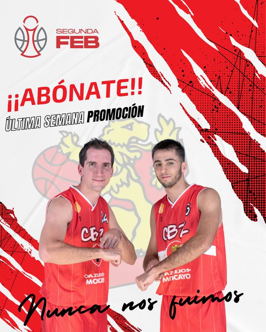 Si fuera de Zaragoza no tendría dudas y me abonaría al <a href="/cbzaragoza/">Club Baloncesto Zaragoza</a> 

Teneis a un crack como <a href="/gcolom24/">Guille Colom</a>, fichajes ilusionantes como Alvarado y un mister <a href="/victorubiocoach/">Victor Rubio 🏀</a> que es TOP CLASS