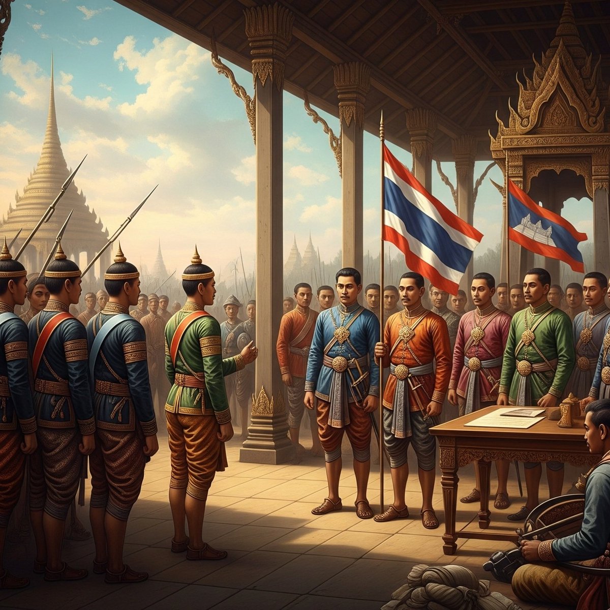 JUEPAKOFFICIAL's tweet image. 6 ชั่วโมงสุดท้ายก่อนเข้าสู่โหมดสงบสุข...
ถึงเวลาหยุดยิงกันเสียที
ทุกชีวิตมีค่ามากกว่าดินแดน
และการจากลาไม่ควรเกิดขึ้นกับใคร
แด่พี่ทหารทุกนายและพี่น้องที่ต้องจากไป
ไม่ว่าท่านจะตัวเล็กน้อยแค่ไหน
แต่ท่านอาจคือเสาหลักของครอบครัว
ของพวกเขาเป็นได้…