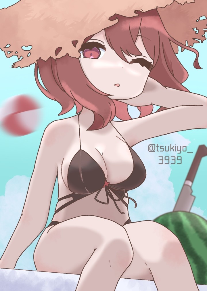 水着ロレイン🐚🌺
#画デテル
#ガデテル
#ガーディアンテイルズ