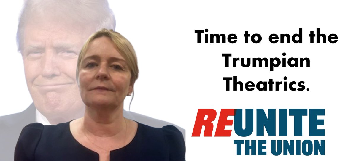 Its time to end the Trumpian theatrics. Read and share our statement. Agree? Visit: reunitetheunion.org