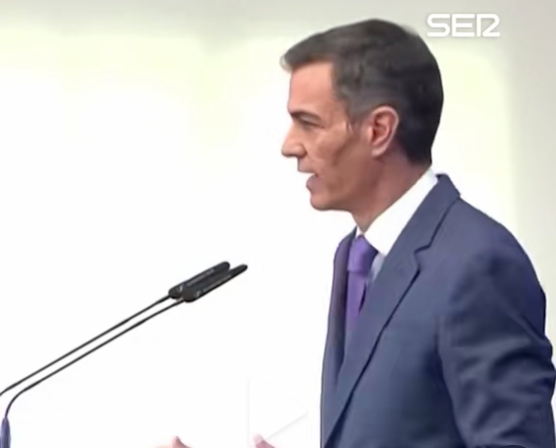anon_c0r's tweet image. A Pedro Sánchez se le empieza a ver la ferralla bajo la cara de hormigón