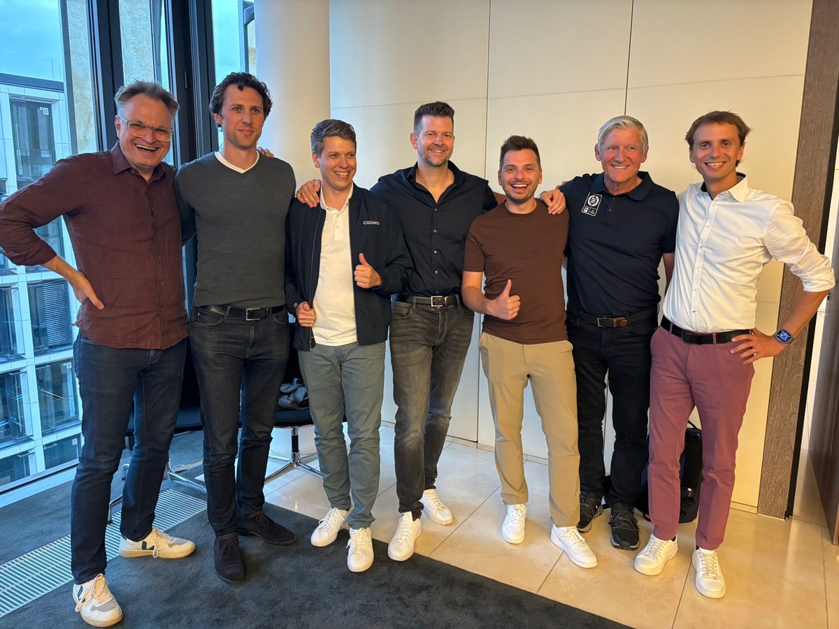 .<a href="/cognigy/">Cognigy</a> delivers Europe’s biggest ever AI exit 🚀

Huge news today with Cognigy being acquired by NiCE for $955m. This is <a href="/DNCapital/">DN Capital</a> at its best, backing great businesses while generating fantastic returns for our LPs. Congrats to everyone involved

#AI #VC #Cognigy #DNCapital