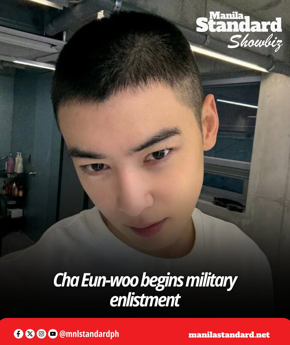 mnlstandardph's tweet image. #MSShowbiz | &quot;True Beauty&quot; heartthrob and ASTRO member Cha Eun-woo greeted fans in a YouTube livestream before he begin his mandatory military enlistment. 

READ: manilastandard.net/showbitz/celeb…