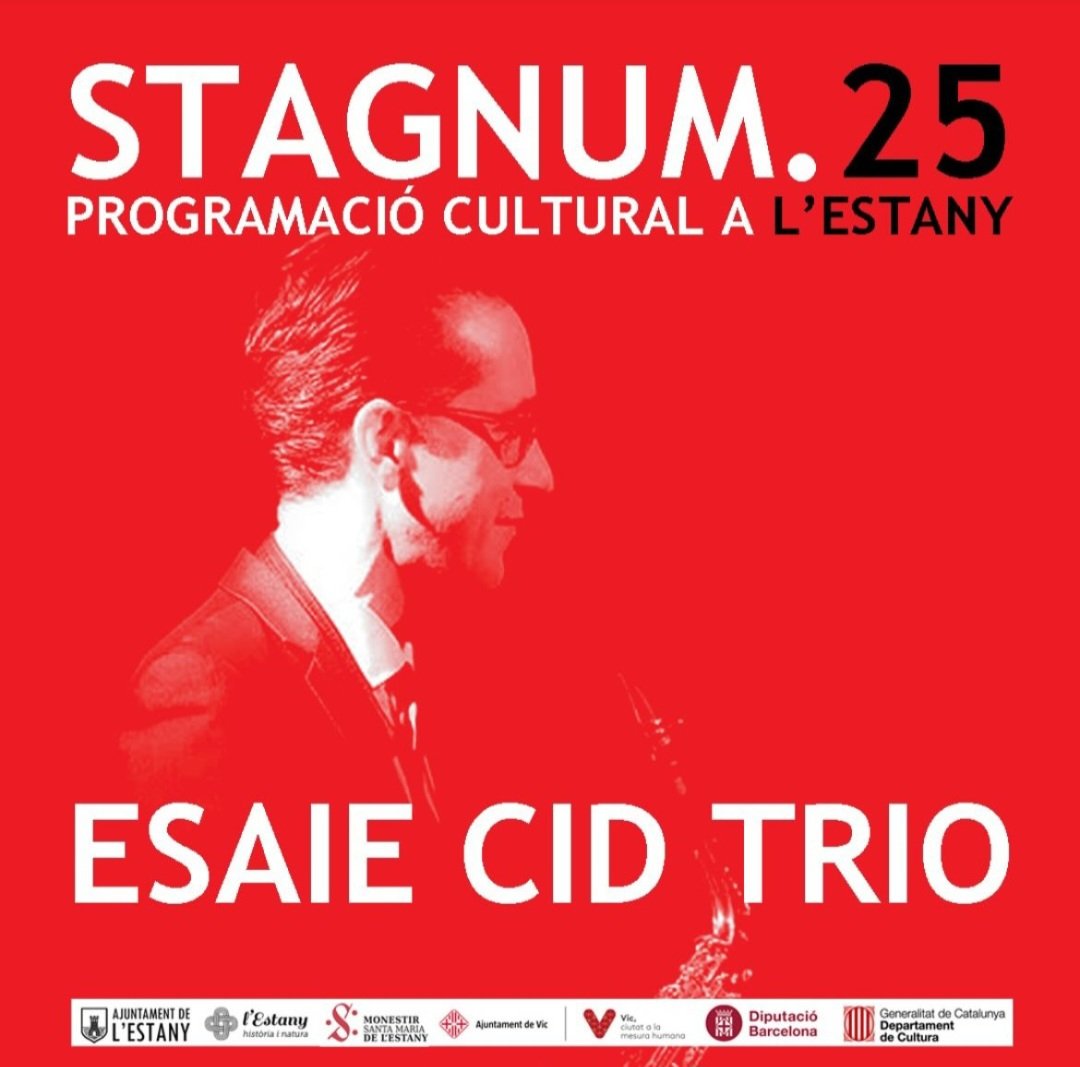 Viu l'Estany (@viulestany) on Twitter photo 🎶STAGNUM 25
🎺Esaie Cid, Horacio Fumero i Clement Trimouille, en concert a l'Estany #Moianès
02/08/25 22h
Enllaç per comprar entrades⬇️
entrapolis.com/entradas/stagn… 🎶STAGNUM 25
🎺Esaie Cid, Horacio Fumero i Clement Trimouille, en concert a l'Estany #Moianès
02/08/25 22h
Enllaç per comprar entrades⬇️
entrapolis.com/entradas/stagn…