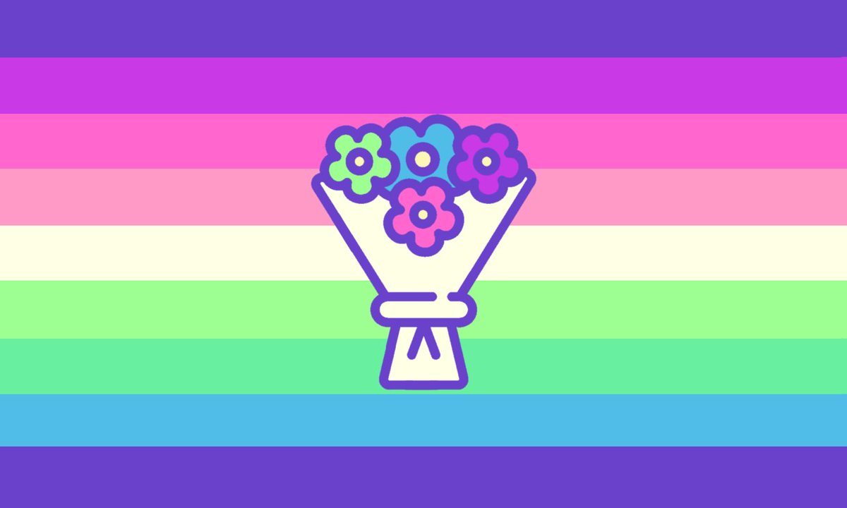 mafiososdarling's tweet image. hi all!! i made one of the newer proqueer flags!! yay!! emoji combo is 🌈💐
#proqueertwt