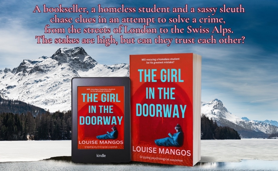 LouiseMangos's tweet image. Five-star praise for The Girl in the Doorway 
⭐️⭐️⭐️⭐️⭐️ &quot;Gripped from the first chapter&quot;
⭐️⭐️⭐️⭐️⭐️ &quot;A fabulous thriller&quot;
⭐️⭐️⭐️⭐️⭐️ &quot;Brilliantly written&quot;
⭐️⭐️⭐️⭐️⭐️ &quot;An intriguing read&quot;
#NewNovel #Suspense #YourNextRead
➡️ mybook.to/TGITDeb ⬅️