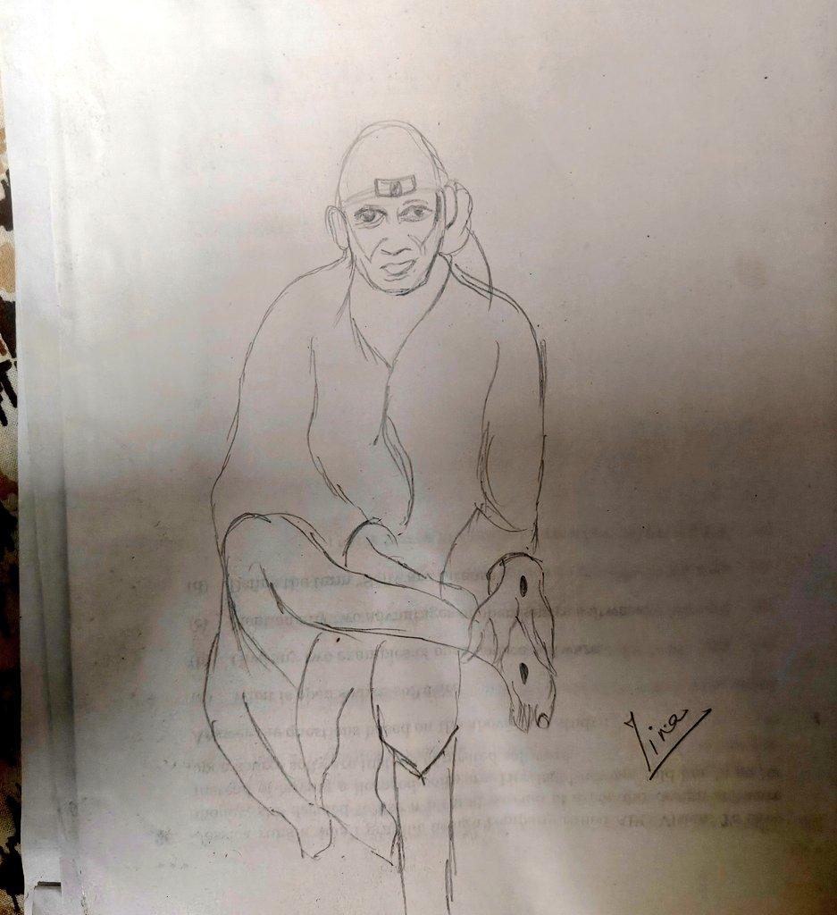 anu2181's tweet image. Tried something...Hope it&apos;s not that bad♥️
#saibaba #ArtistOnTwitter #myartwork