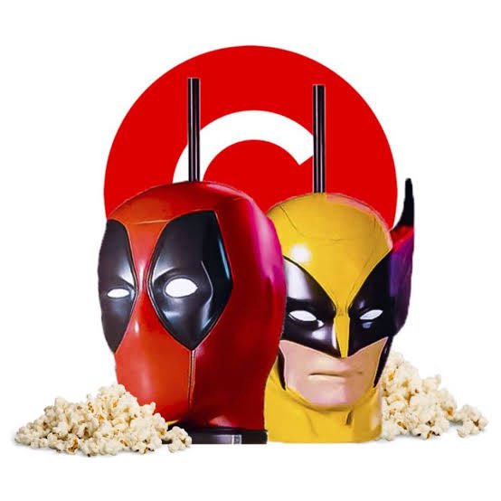 DC_MANIA's tweet photo. Há 1 ano, estreava "Deadpool &amp; Wolverine" nos cinemas. 

E, para comemorar esse grande blockbuster do ano, o Cinemark trouxe 2 copos incríveis, para fã nenhum colocar defeito!

E aí, você comprou os copos colecionáveis na época? https://t.co/DS0uvvz6wp