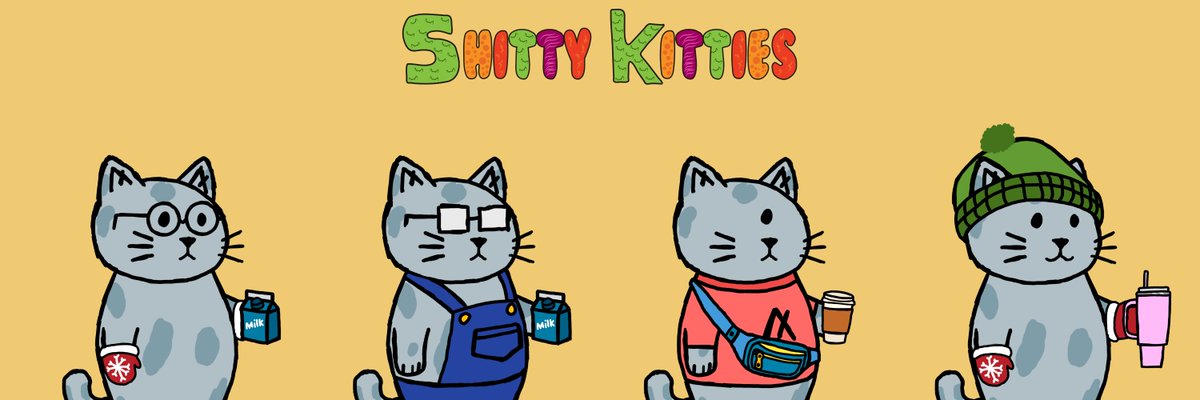 StMichael94240's tweet image. Let's start the morning with your favorite drinks.
@ShittyKitties_
#shittyhype
#algorandnfts