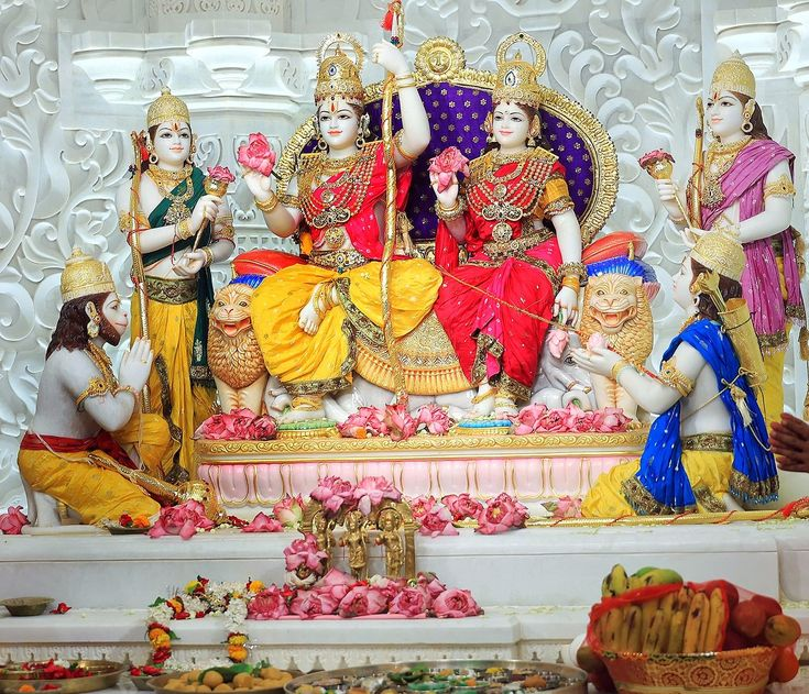 प्रभु श्री राम जी का प्रातःकाल दिव्य दरबार दर्शन