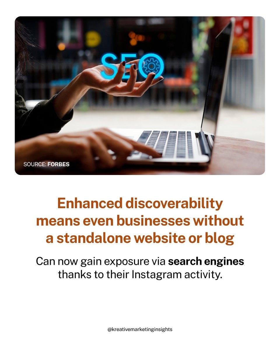 KreativeDigiMkg's tweet image. Google now indexes Instagram profiles—yes, your IG could show up in search results. Big shift for discoverability. Are you ready?
#SocialMediaNews #DigitalUpdate #KreativeMarketingInsights #AtlantaSEOagency