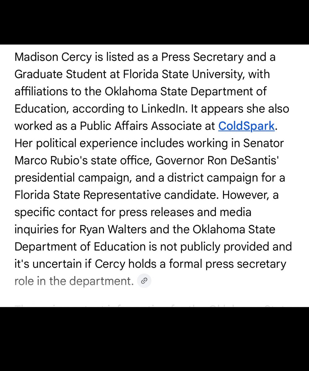 CamSpradling's tweet image. Dan Isett resigned on 2/10/25, then Grace Kim, and now Madison Cercy? Madison didn’t write this outrageous lie. Only a habitual liar like Matt Langston could come up this one….Madison’s path is the same as Langston’s, except Matt was thrown out of Florida & stopped in Texas.
