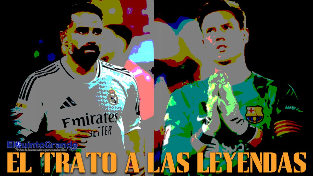 ElQuintoGrande's tweet image. 🚨El Trato a las Leyendas de Real Madrid y FC Barcelona💥 youtu.be/Nj_zGSdSAmM?si… a través de @YouTube