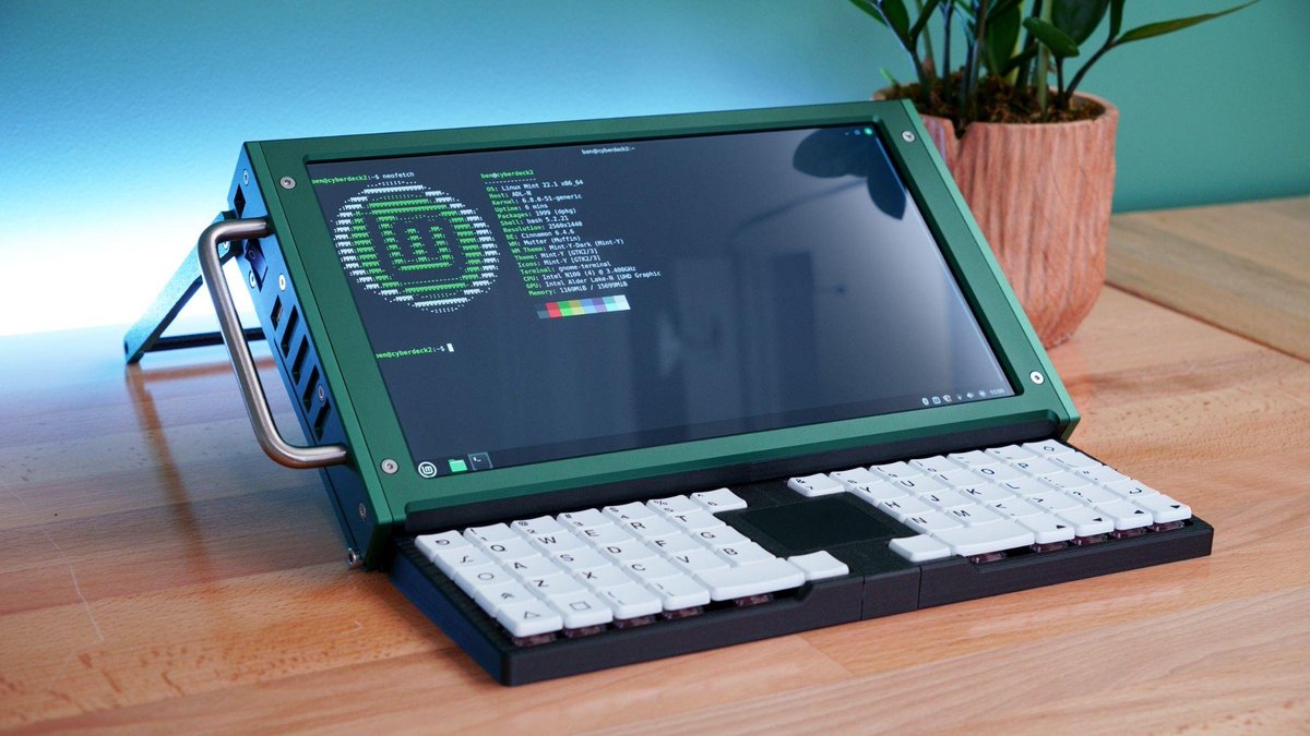 MakerIO's tweet image. Combining a passion for sci-fi aesthetics & custom computing, create a cyberdeck powered by the @LattePandaCN Mu
Learn more: bit.ly/41dVS4K
