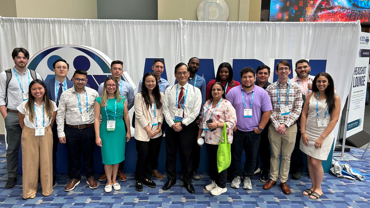 We took a group photo during the break at the residency fair. A few alumni of the HU Medical Physics Program also joined us. It was wonderful to see our alumni doing so well in their residency training programs.