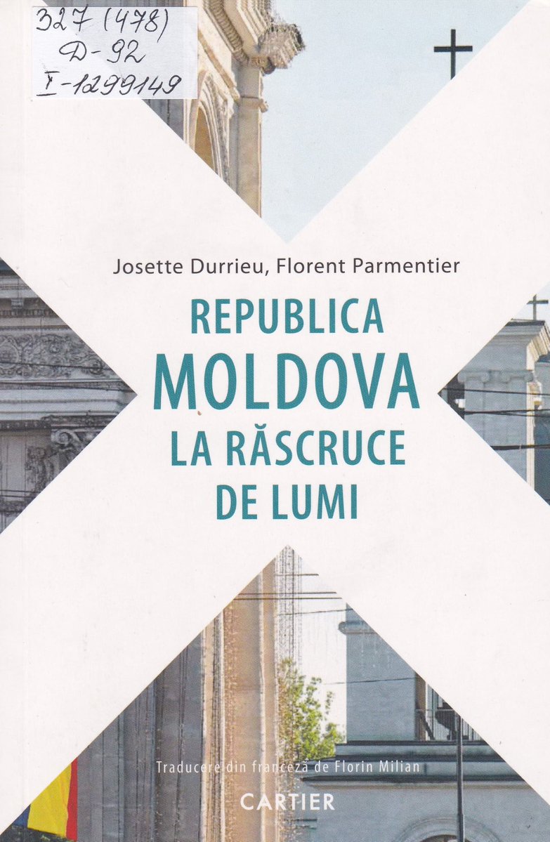 Centrul Pro European #BNRM @BiblioNationala (@cpescmd) on Twitter photo 📘„ Republica #Moldova la răscrucea de lumi” 🔗t.ly/YKO6-
de ex-raportorul al #APCE pentru R. #Moldova #JosetteDurrieu și <a href="/FlorentParmenti/">Florent Parmentier</a>/ <a href="/CEVIPOF/">CEVIPOF - Sciences Po</a>; <a href="/jpraffarin/">Jean-Pierre Raffarin</a> <a href="/chevenement/">J-P. Chevènement</a>
completează 📚 Expoziția #30RMCoE
🔗t.ly/mp5Ci 📘„ Republica #Moldova la răscrucea de lumi” 🔗t.ly/YKO6-
de ex-raportorul al #APCE pentru R. #Moldova #JosetteDurrieu și <a href="/FlorentParmenti/">Florent Parmentier</a>/ <a href="/CEVIPOF/">CEVIPOF - Sciences Po</a>; <a href="/jpraffarin/">Jean-Pierre Raffarin</a> <a href="/chevenement/">J-P. Chevènement</a>
completează 📚 Expoziția #30RMCoE
🔗t.ly/mp5Ci
