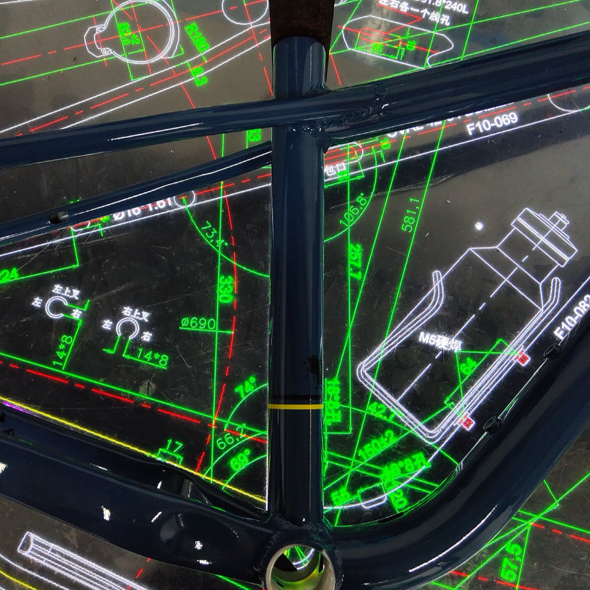 oerus_agency's tweet image. Checking the alignment of frames and frame parts such as the front triangle, seat stay, chain stay, and rocker is one of the most important steps of quality control as it guarantees proper bike assembly.

#WeCreateAdvantage