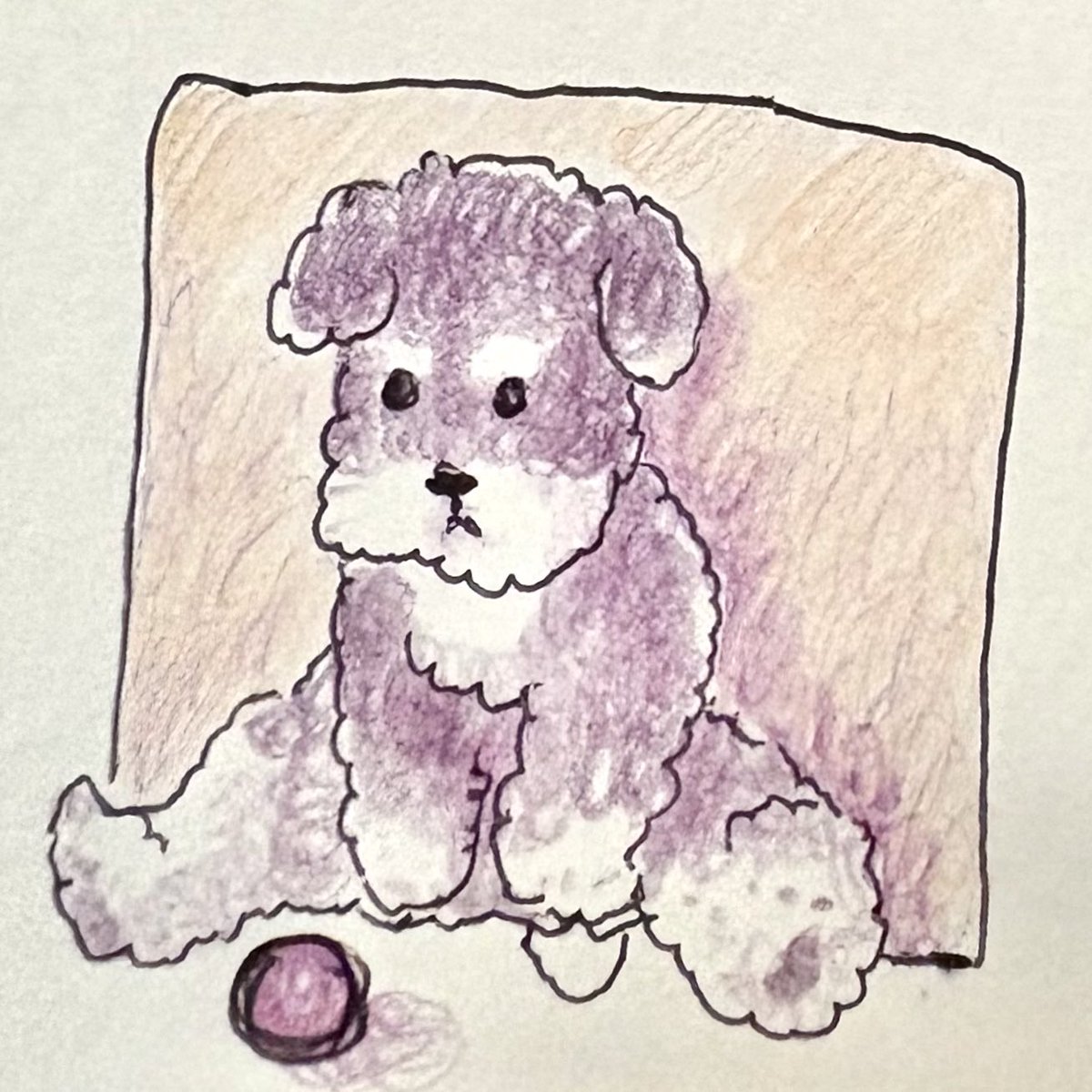 ll0__0llllll's tweet image. もこもこドッグ！