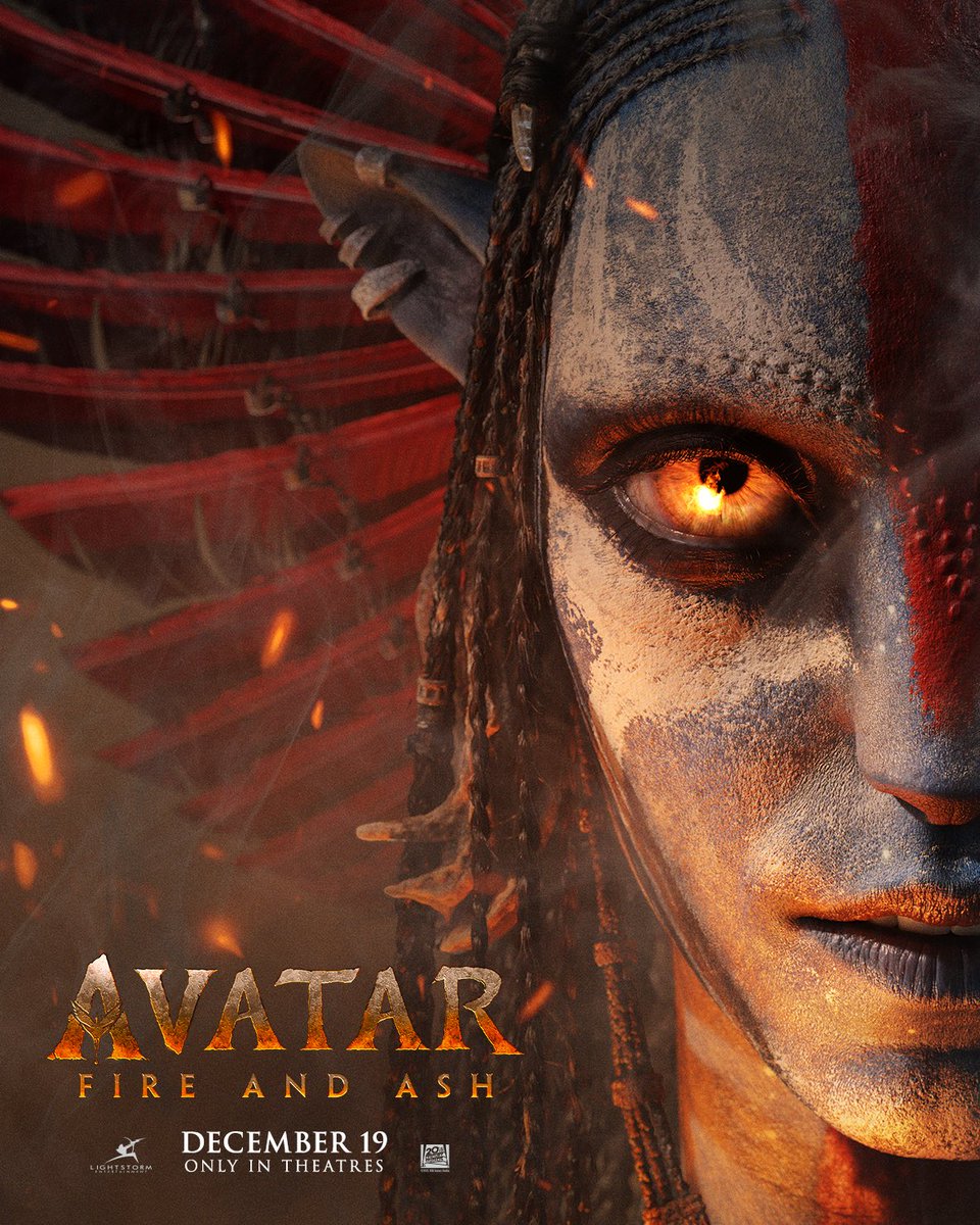 RealPopMax's tweet photo. The full trailer for James Cameron's ‘AVATAR: FIRE &amp; ASH’ releases today

Make sure you follow @RealPopMax not to miss it. #AvatarFireAndAsh https://t.co/06oOOYnxRg